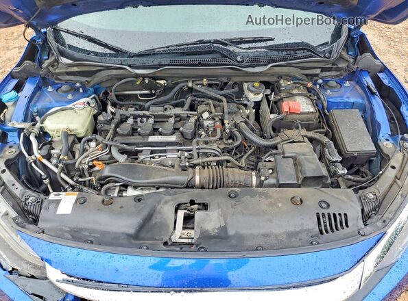 19XFC1F91GE021034 2016 HONDA CIVIC Синий Вид задней части салона
