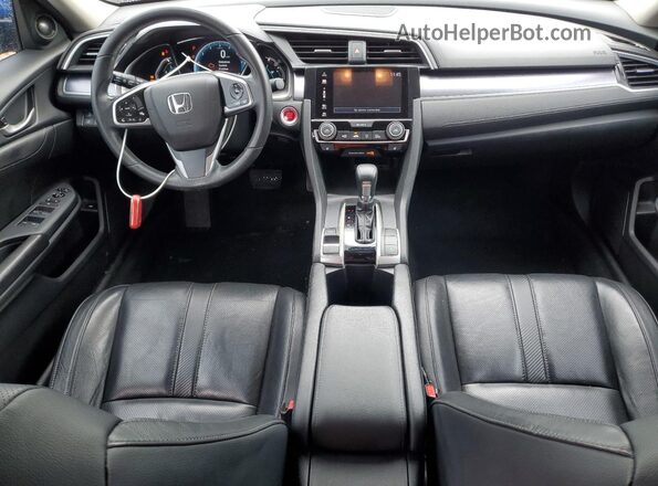 19XFC1F91GE021034 2016 HONDA CIVIC Синий Вид панели приборов