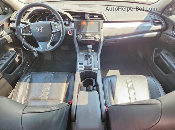 19XFC1F91GE202859 2016 HONDA CIVIC Silver Vista del salpicadero