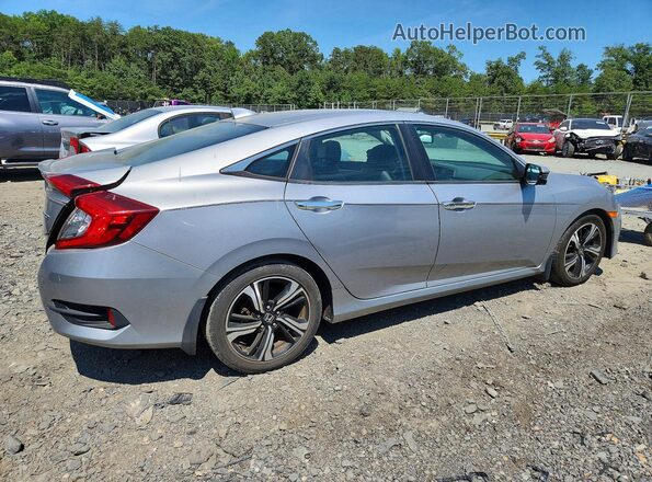 19XFC1F91GE202859 2016 HONDA CIVIC Silver Trasero derecho
