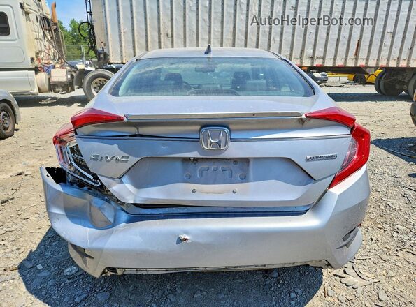19XFC1F91GE202859 2016 HONDA CIVIC Silver Vista trasera
