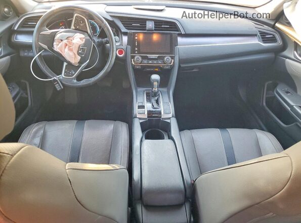 19XFC1F92GE038697 2016 HONDA CIVIC Серый Вид панели приборов