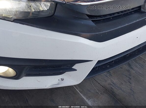 19XFC1F92GE221954 2016 HONDA CIVIC White Widok z przodu