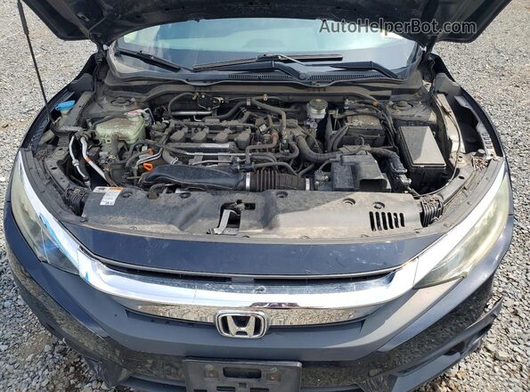 19XFC1F93HE202444 2017 HONDA CIVIC Black Вид задньої частини салону