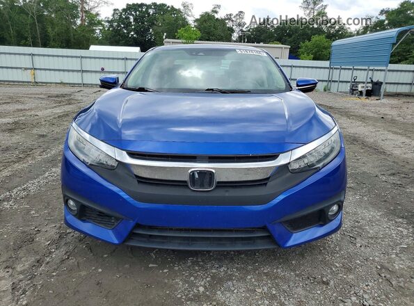 19XFC1F94GE213449 2016 HONDA CIVIC Blue Front view