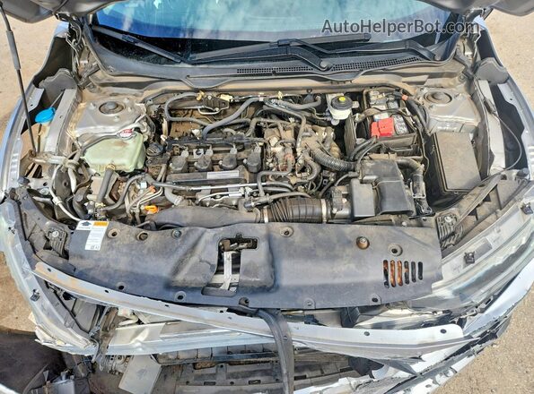 19XFC1F94HE030960 2017 HONDA CIVIC Silver უკანა სალონის ხედი