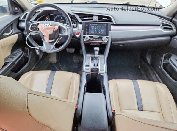 19XFC1F95GE028925 2016 HONDA CIVIC White Dashboard view