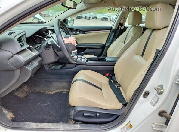 19XFC1F95GE028925 2016 HONDA CIVIC White Front interior view