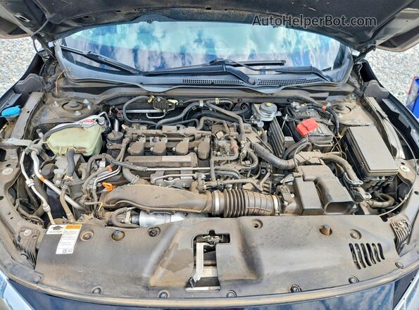 19XFC1F95GE030061 2016 HONDA CIVIC Черный Вид задней части салона