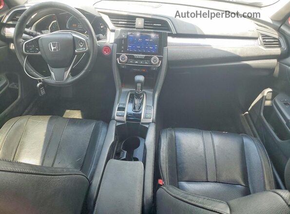 19XFC1F95HE004433 2017 HONDA CIVIC White Առջևի վահանակի տեսք