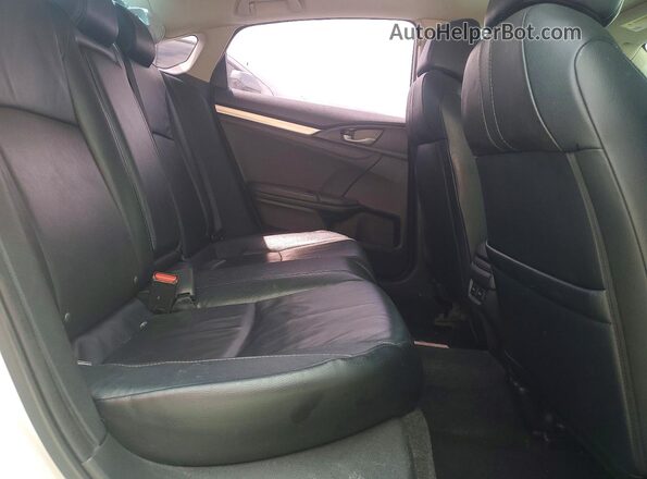 19XFC1F95HE004433 2017 HONDA CIVIC White Հետևի նստատեղերի տեսք