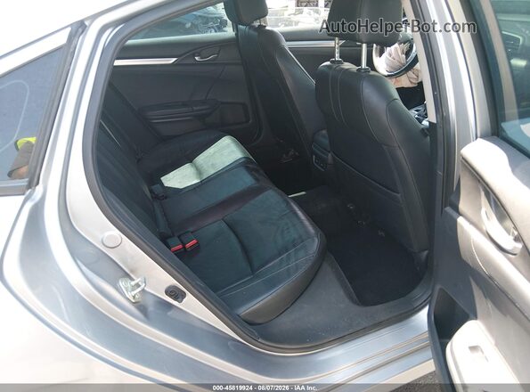 19XFC1F96GE023961 2016 HONDA CIVIC Silver Vista de la etiqueta del VIN