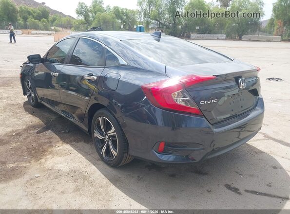19XFC1F96GE218992 2016 HONDA CIVIC Blue Հետևի ձախ