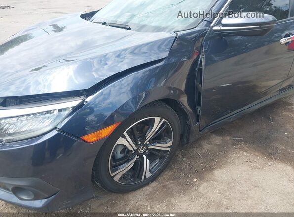 19XFC1F96GE218992 2016 HONDA CIVIC Blue Դիմացի տեսք