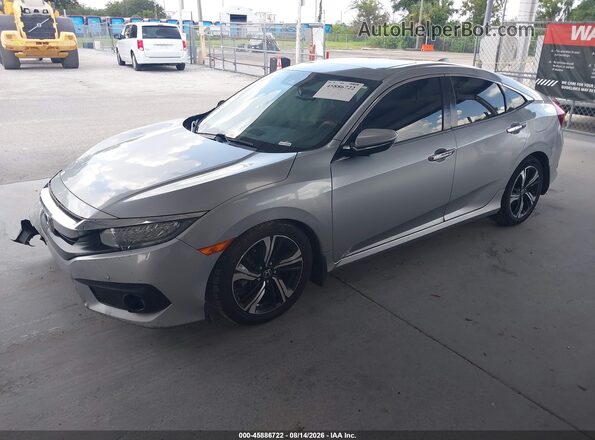 19XFC1F97GE041496 2016 HONDA CIVIC Серебряный Передняя левая четверть