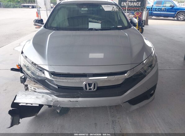 19XFC1F97GE041496 2016 HONDA CIVIC Серебряный Вид щитка приборов