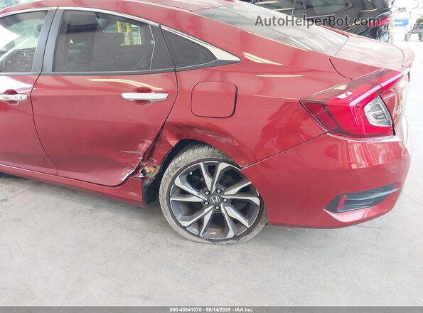 19XFC1F97LE213617 2020 HONDA CIVIC Red Front view