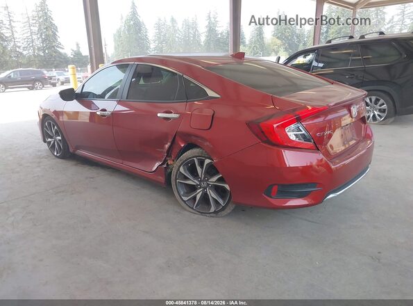 19XFC1F97LE213617 2020 HONDA CIVIC Red Rear left