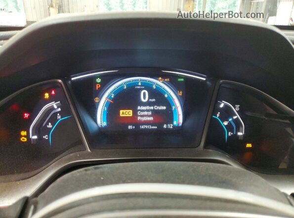 19XFC1F98GE020401 2016 HONDA CIVIC White Սարքավորումների վահանակի տեսք