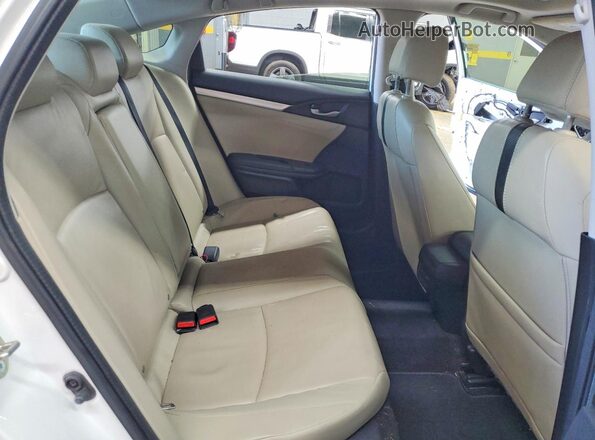 19XFC1F98GE020401 2016 HONDA CIVIC White Հետևի նստատեղերի տեսք