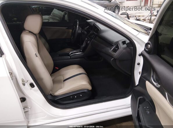 19XFC1F98GE216807 2016 HONDA CIVIC Белый Вид салона спереди