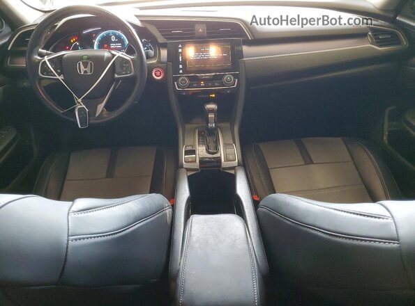 19XFC1F98HE010212 2017 HONDA CIVIC Blue წინა პანელის ხედი