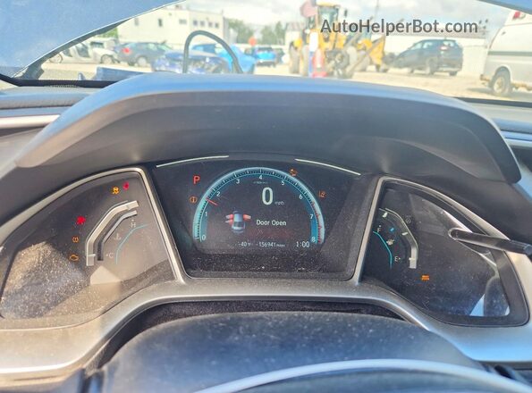 19XFC1F98HE026801 2017 HONDA CIVIC Charcoal ხელსაწყოთა პანელის ხედი