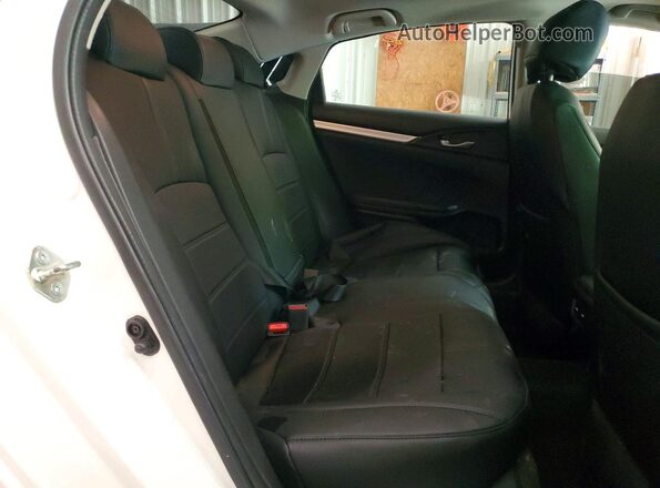 19XFC1F99HE031523 2017 HONDA CIVIC Белый Вид задних сидений