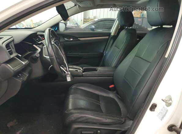 19XFC1F99HE031523 2017 HONDA CIVIC Белый Вид салона спереди