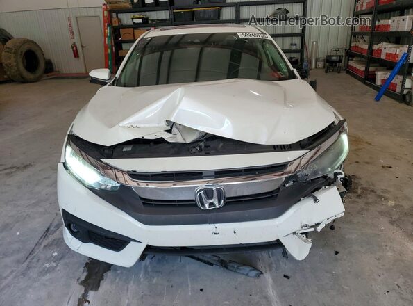19XFC1F99HE031523 2017 HONDA CIVIC Белый Вид спереди
