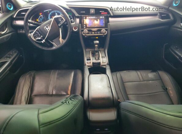 19XFC1F99HE031523 2017 HONDA CIVIC Белый Вид панели приборов