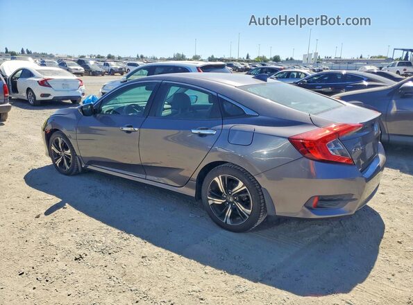 19XFC1F99HE205364 2017 HONDA CIVIC Gray Հետևի ձախ