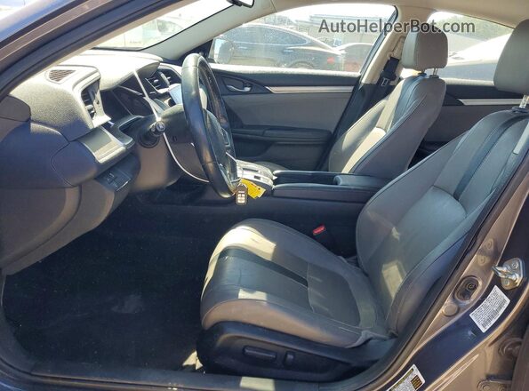 19XFC1F99HE205364 2017 HONDA CIVIC Gray Սալոնի դիմացի տեսք