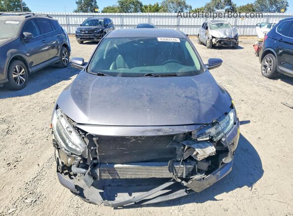 19XFC1F99HE205364 2017 HONDA CIVIC Gray Դիմացի տեսք