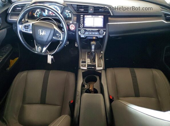 19XFC1F99ME002467 2021 HONDA CIVIC Charcoal წინა პანელის ხედი