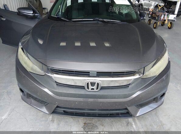 19XFC1F9XGE006239 2016 HONDA CIVIC Gray Вид панелі приладів