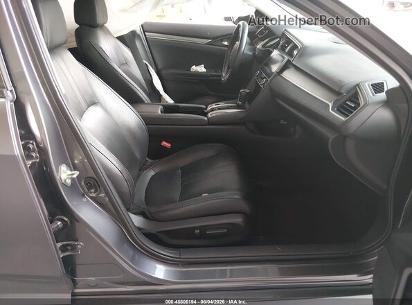 19XFC1F9XGE006239 2016 HONDA CIVIC Gray Вид салону спереду