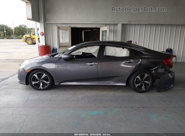 19XFC1F9XGE006239 2016 HONDA CIVIC Gray Вид задньої частини салону