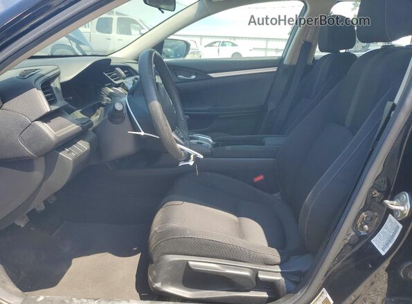 19XFC2E54GE012820 2016 HONDA CIVIC Черный Вид салона спереди