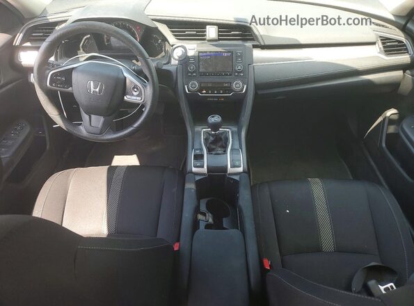 19XFC2E54GE012820 2016 HONDA CIVIC Черный Вид панели приборов