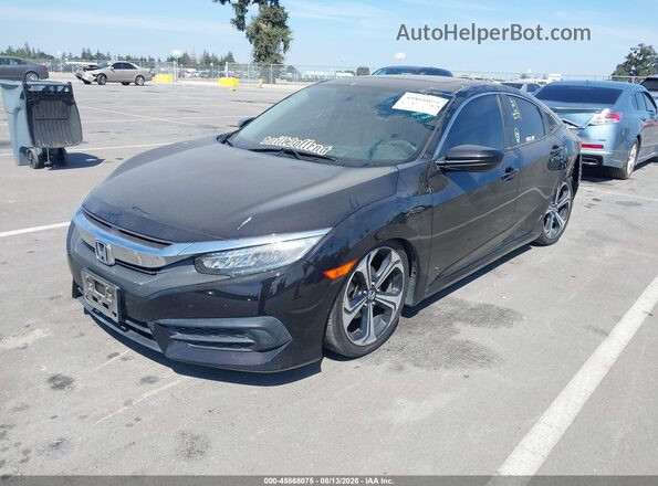 19XFC2E55GE044076 2016 HONDA CIVIC Black Przód lewy