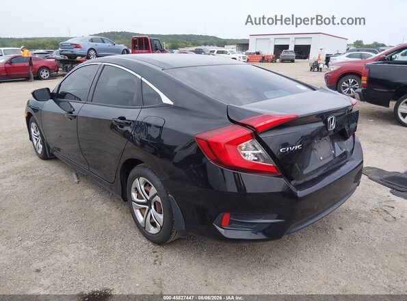 19XFC2E57HE067473 2017 HONDA CIVIC Black Rear left