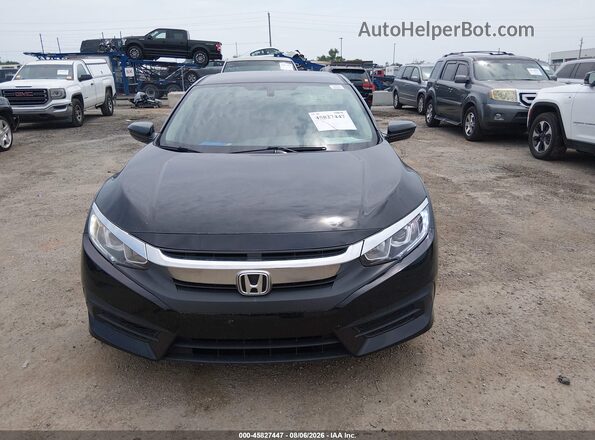 19XFC2E57HE067473 2017 HONDA CIVIC Black Rear interior view
