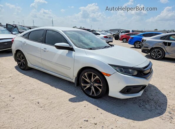 19XFC2E83KE004453 2019 HONDA CIVIC White წინა მარჯვენა