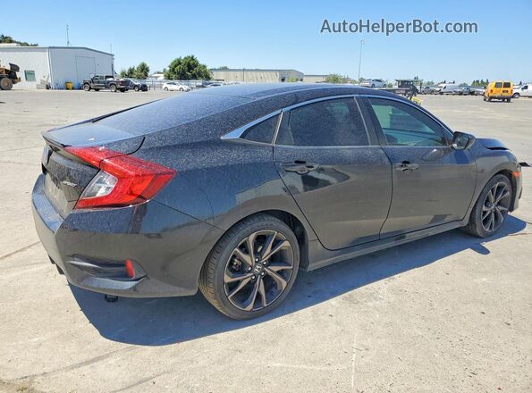 19XFC2E83LE019553 2020 HONDA CIVIC Черный Задняя правая четверть