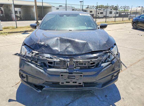19XFC2E83LE019553 2020 HONDA CIVIC Черный Вид спереди