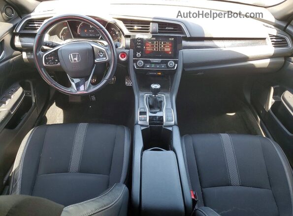 19XFC2E83LE019553 2020 HONDA CIVIC Черный Вид панели приборов