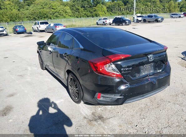 19XFC2F50GE033307 2016 HONDA CIVIC Black Tył lewy