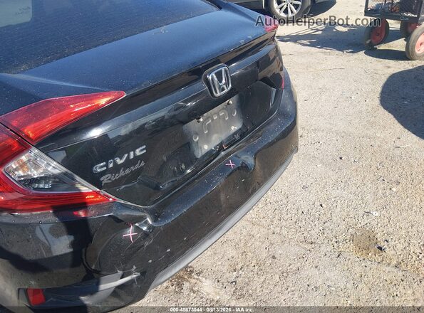 19XFC2F50GE033307 2016 HONDA CIVIC Black Widok z przodu