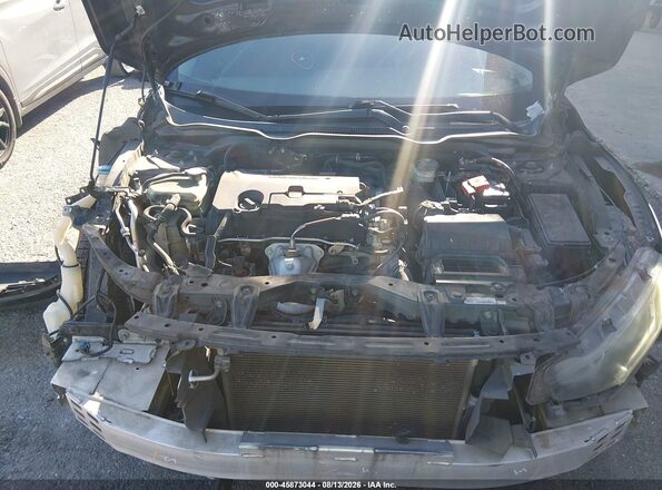 19XFC2F50GE033307 2016 HONDA CIVIC Black Widok z tyłu